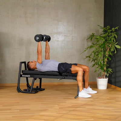 Hammer Bench Pullup&Dip - Multifunktionale Hantelbank - 3-in-1