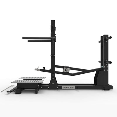 Gürtel-Kniebeugenmaschine - Evolve Fitness Prime Series PR-005 mit Gewichtsscheiben