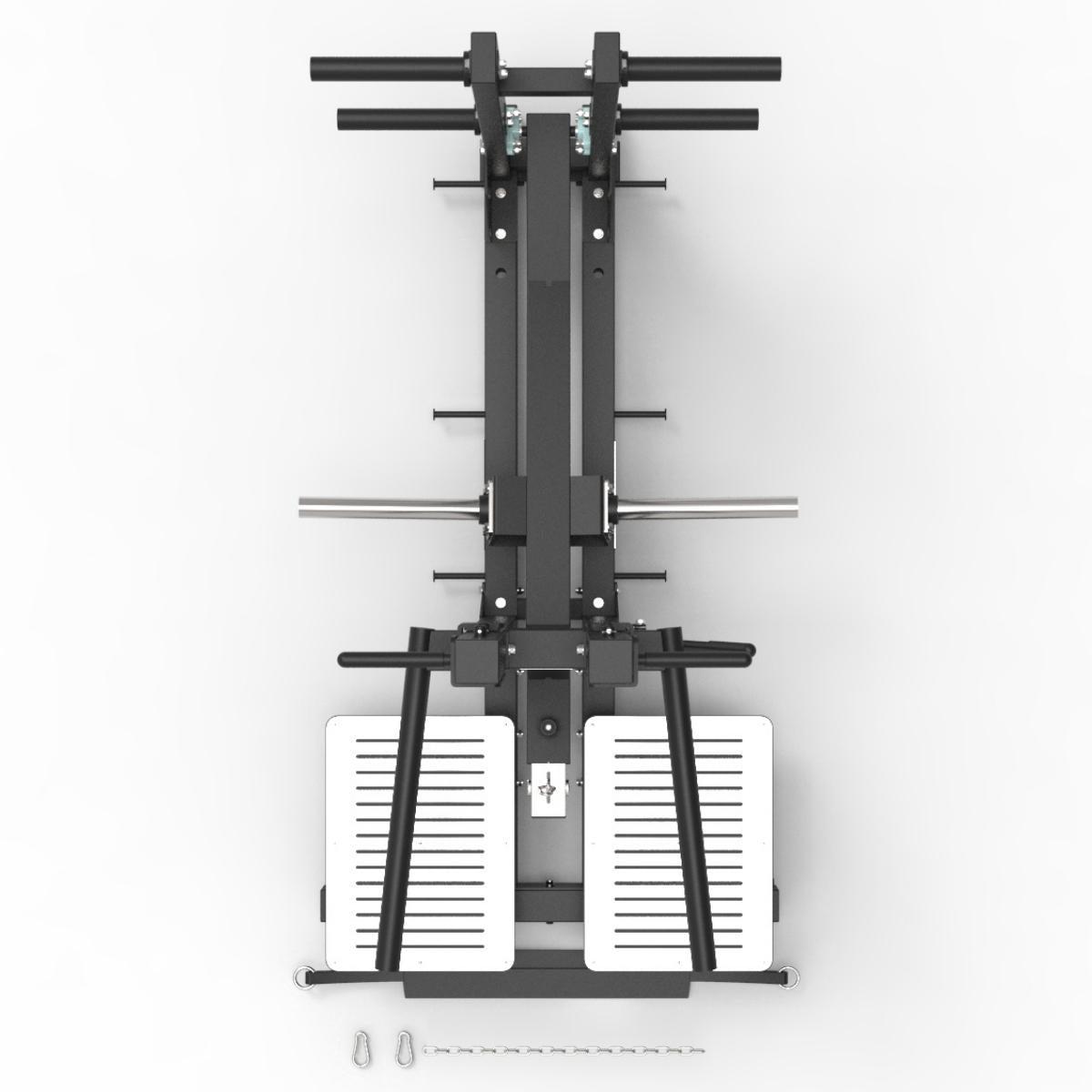 Gürtel-Kniebeugenmaschine - Evolve Fitness Prime Series PR-005 mit Gewichtsscheiben