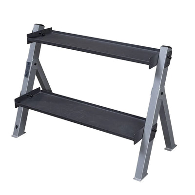 Body-Solid GDKR100(B) - Zweistufiges Aufbewahrungssystem für Hanteln und Kugelhanteln