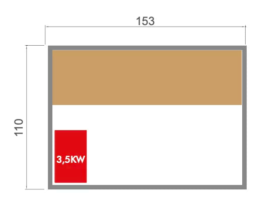 Finnische Dampfsauna für 3 Personen - France Sauna Sense 3