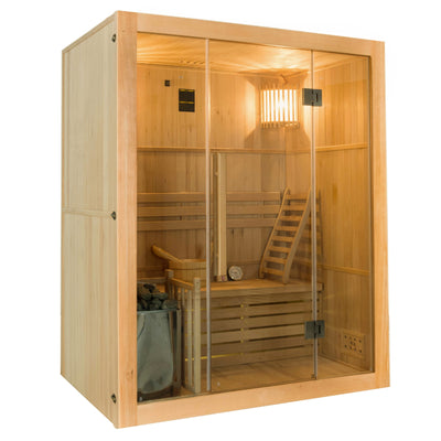 Finnische Dampfsauna für 3 Personen - France Sauna Sense 3