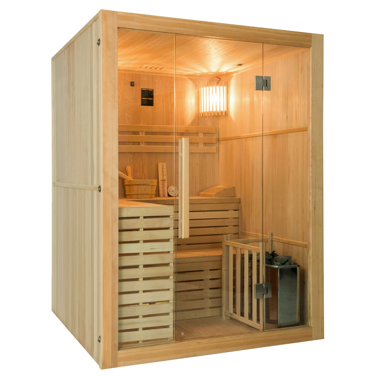 Finnische Dampfsauna für 4 Personen - France Sauna Sense 4