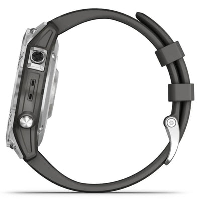 Garmin Fenix 7 Silver Standard Edition – 42 mm & 47 mm – Multisport- und Outdoor-Uhr