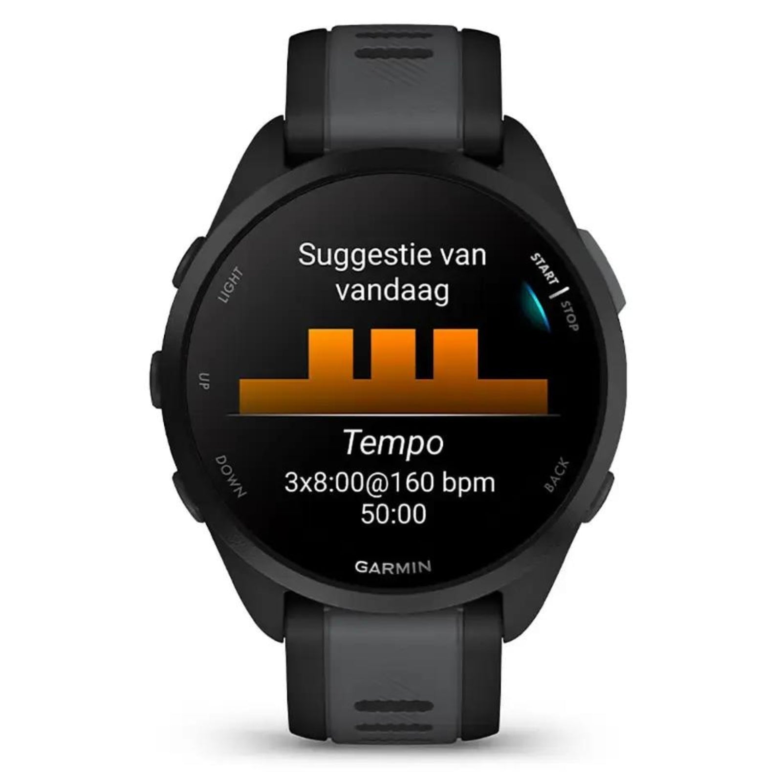 Garmin Forerunner 165 Schwarz – 43 mm – Lauf- und Multisportuhr
