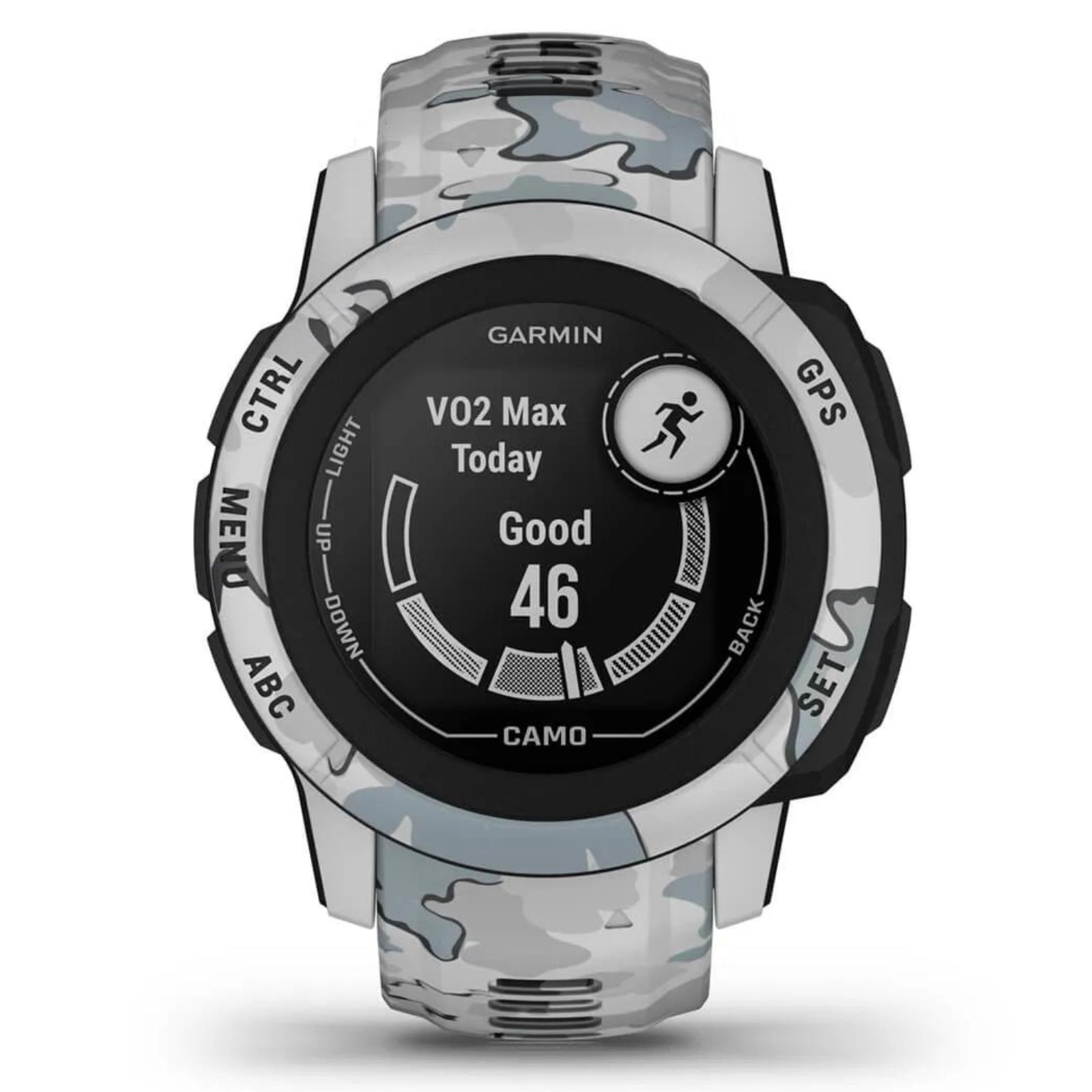 Garmin Instinct 2S Camo Edition Mist – 40 mm – Robuste Multisport- und Abenteuer-Smartwatch