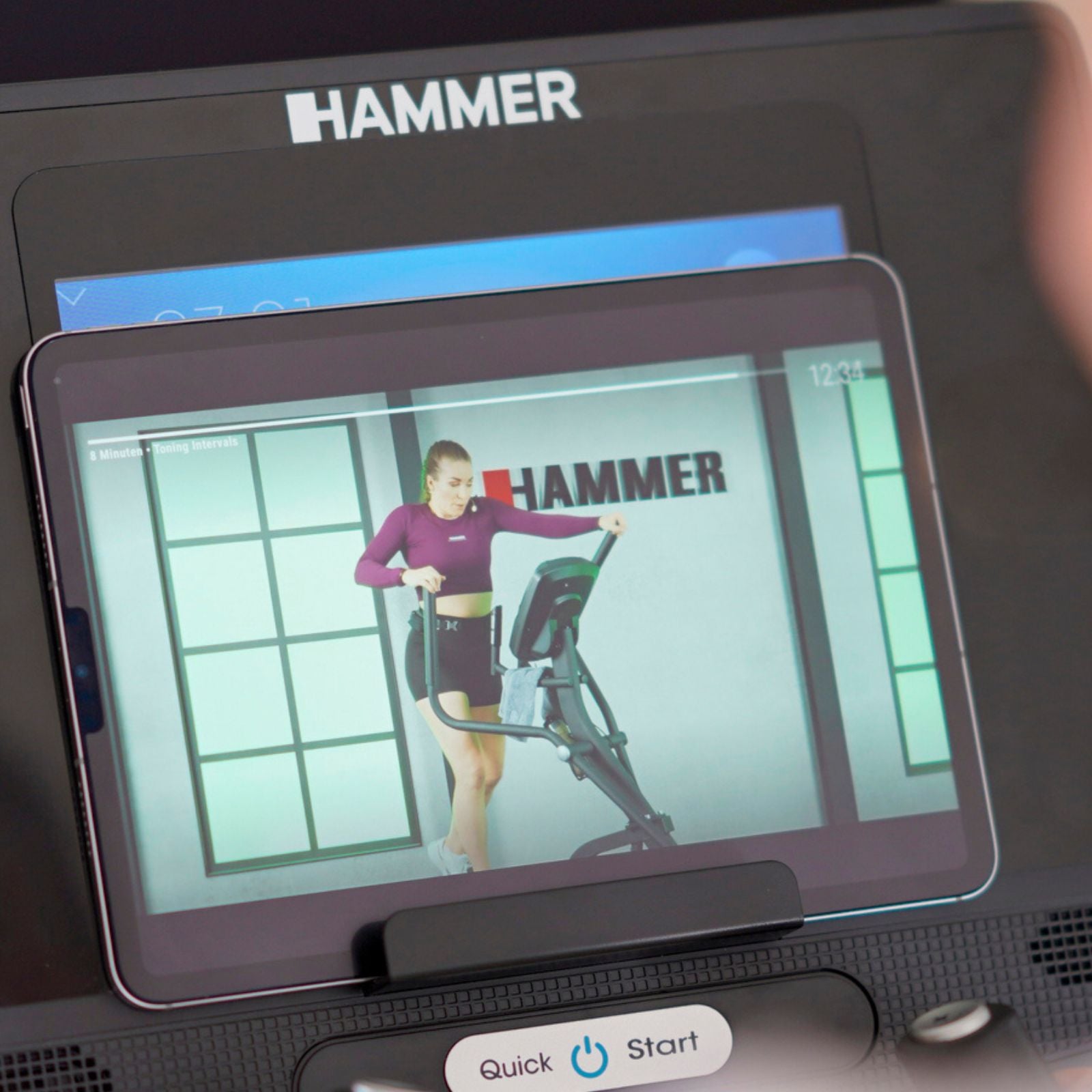 Hammer Fly RX Crosstrainer – Mit Touchscreen-Konsole