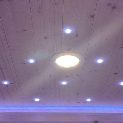 Luxuriöse finnische Dampfsauna für 3 Personen - Holl's Utopia 3 (4,5 kW)