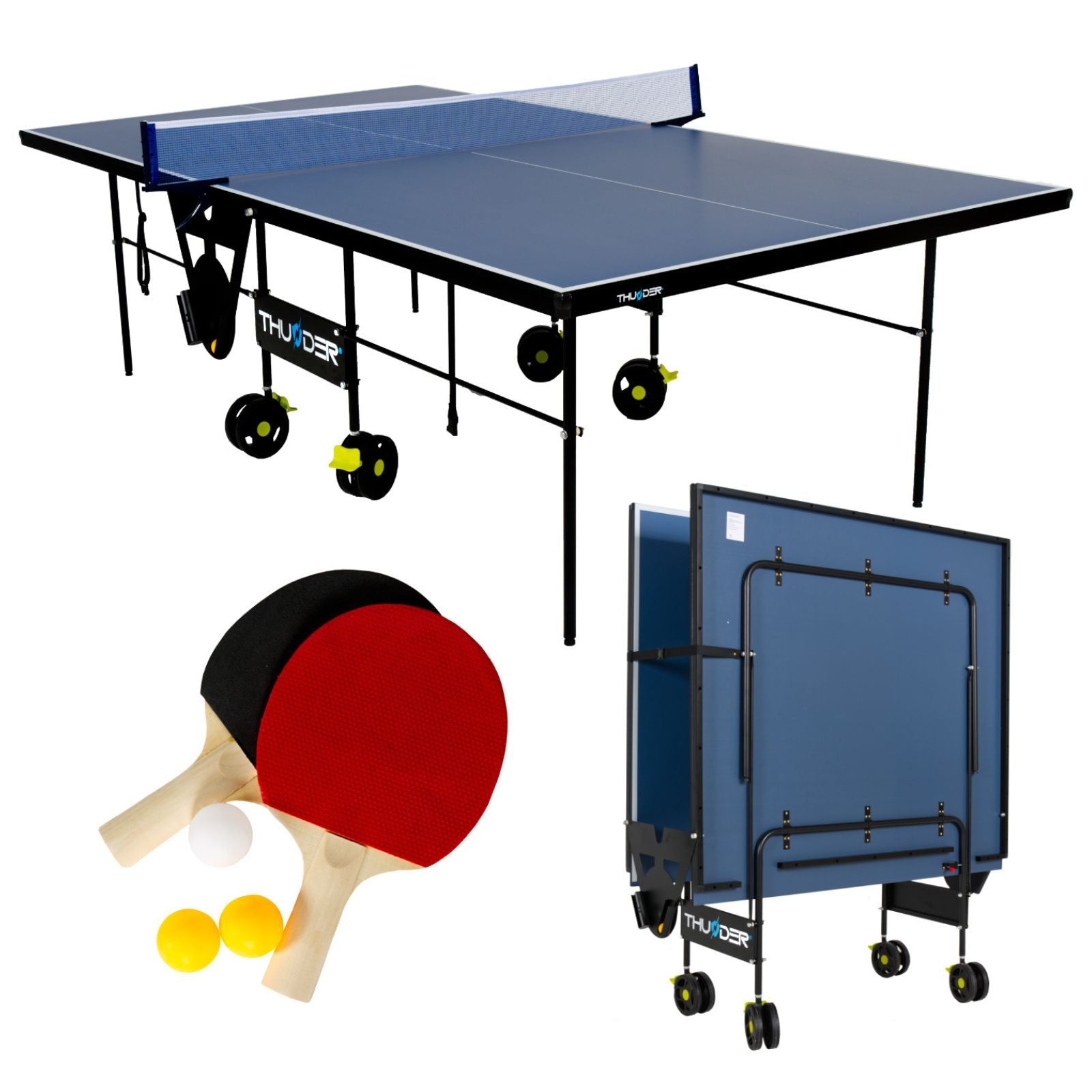 Pingpongtisch - Thunder Match Day 15 blau