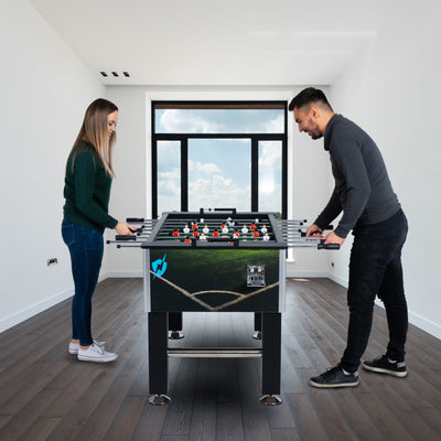 Tischfußballtisch - Thunder Green Pitch 5 Fuß - 140,5 cm x 77 cm x 86,5 cm