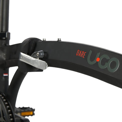 Faltrad - U GO Dare S1 20" - Smoke Black - Single Speed - V-Bremse / Rücktritt