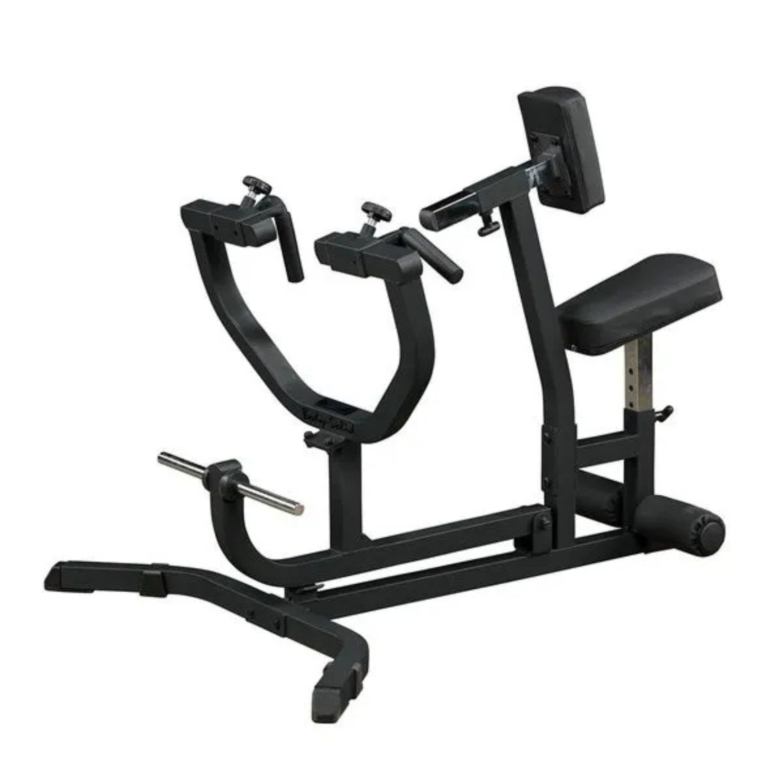 Rudergerät im Sitzen - Gewichtsscheiben - Body-Solid GSRM40B schwarz