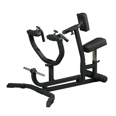 Rudergerät im Sitzen - Gewichtsscheiben - Body-Solid GSRM40B schwarz