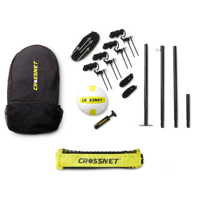 Kreuznetz für Volleyball/Badminton mit 4 Personen - multifunktional - Crossnet