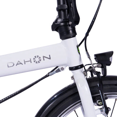 Vouwfiets - Dahon Hit i3 20“ - Wit - 3-speed derailleur