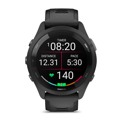 Garmin Forerunner 265 Weiß – 46 mm – Lauf- und Multisportuhr