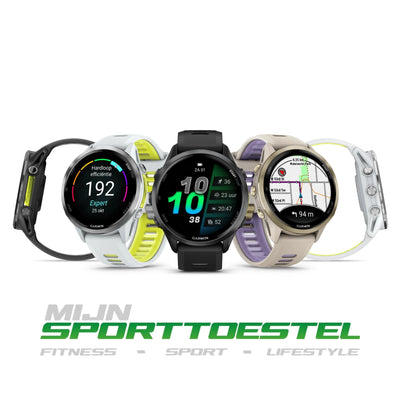Garmin Forerunner 970 – 47 mm – Premium-Laufuhr – Carbongraues DLC-Titan mit schwarzem Gehäuse und schwarz/transparentem Whitestone-Armband