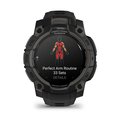 Garmin Instinct 3 AMOLED – 45 mm und 50 mm – Robuste Smartwatch für Multisport und Abenteuer