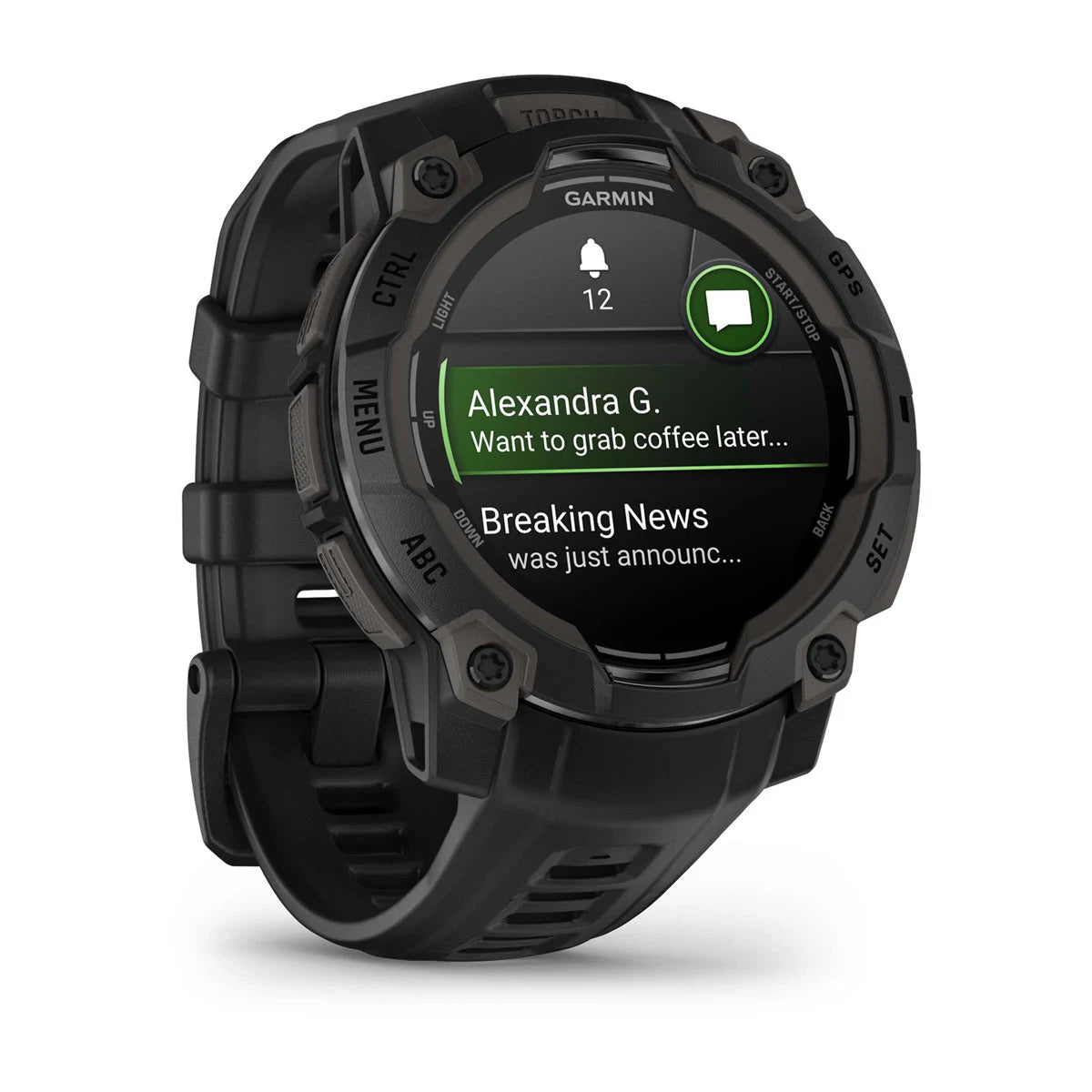 Garmin Instinct 3 AMOLED – 45 mm und 50 mm – Robuste Smartwatch für Multisport und Abenteuer