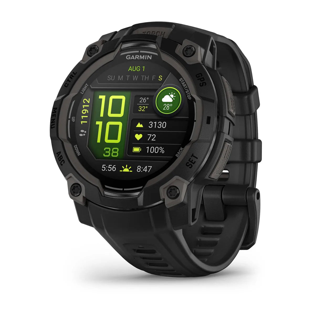 Garmin Instinct 3 AMOLED – 45 mm und 50 mm – Robuste Smartwatch für Multisport und Abenteuer