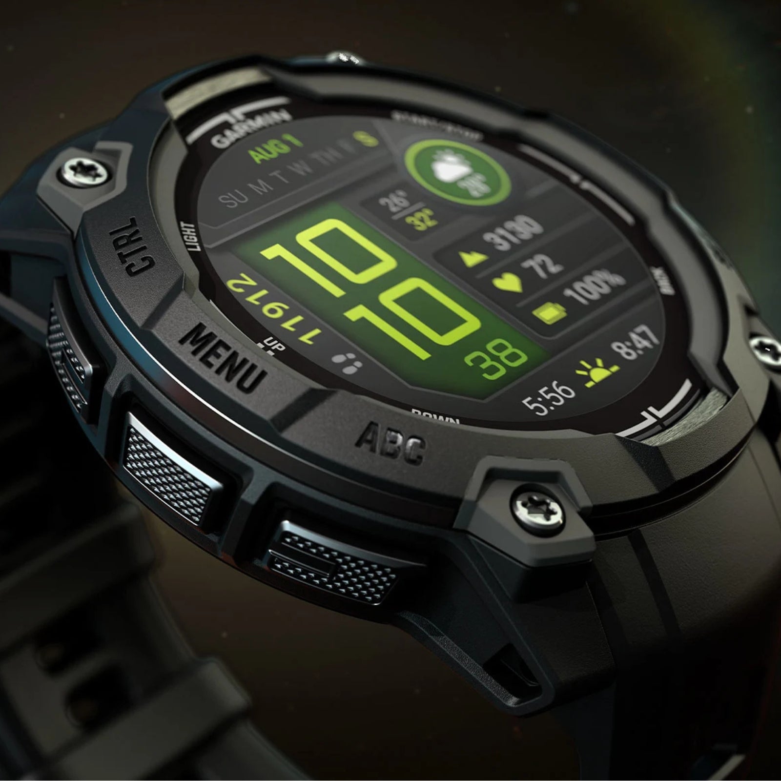 Garmin Instinct 3 AMOLED – 45 mm und 50 mm – Robuste Smartwatch für Multisport und Abenteuer