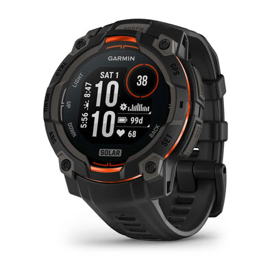 Garmin Instinct 3 Solar – 45 mm und 50 mm – Robuste Smartwatch für Multisport und Abenteuer