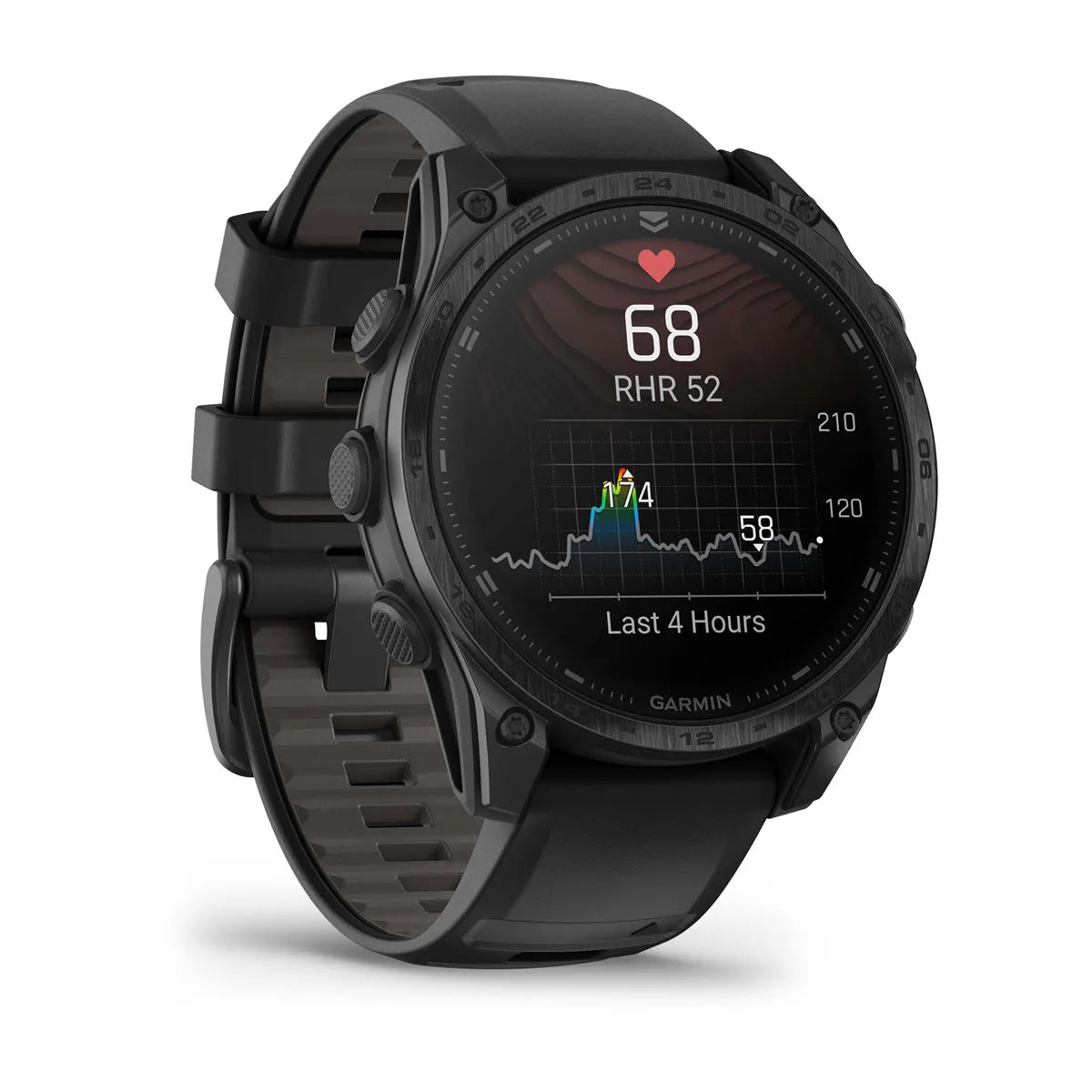 Garmin Tactix 8 AMOLED Schwarz – 47 mm & 51 mm – Taktische Outdoor- und Multisportuhr