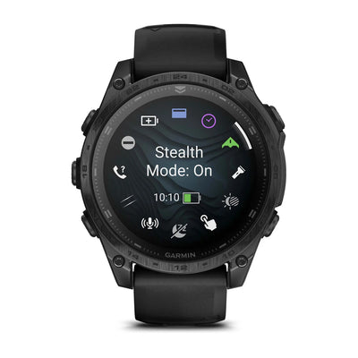 Garmin Tactix 8 AMOLED Schwarz – 47 mm & 51 mm – Taktische Outdoor- und Multisportuhr