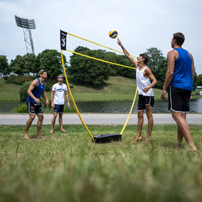 Multifunktionales Volleyball-/Badminton-/Tennisnetz-Set - Hammer 3in1 Set