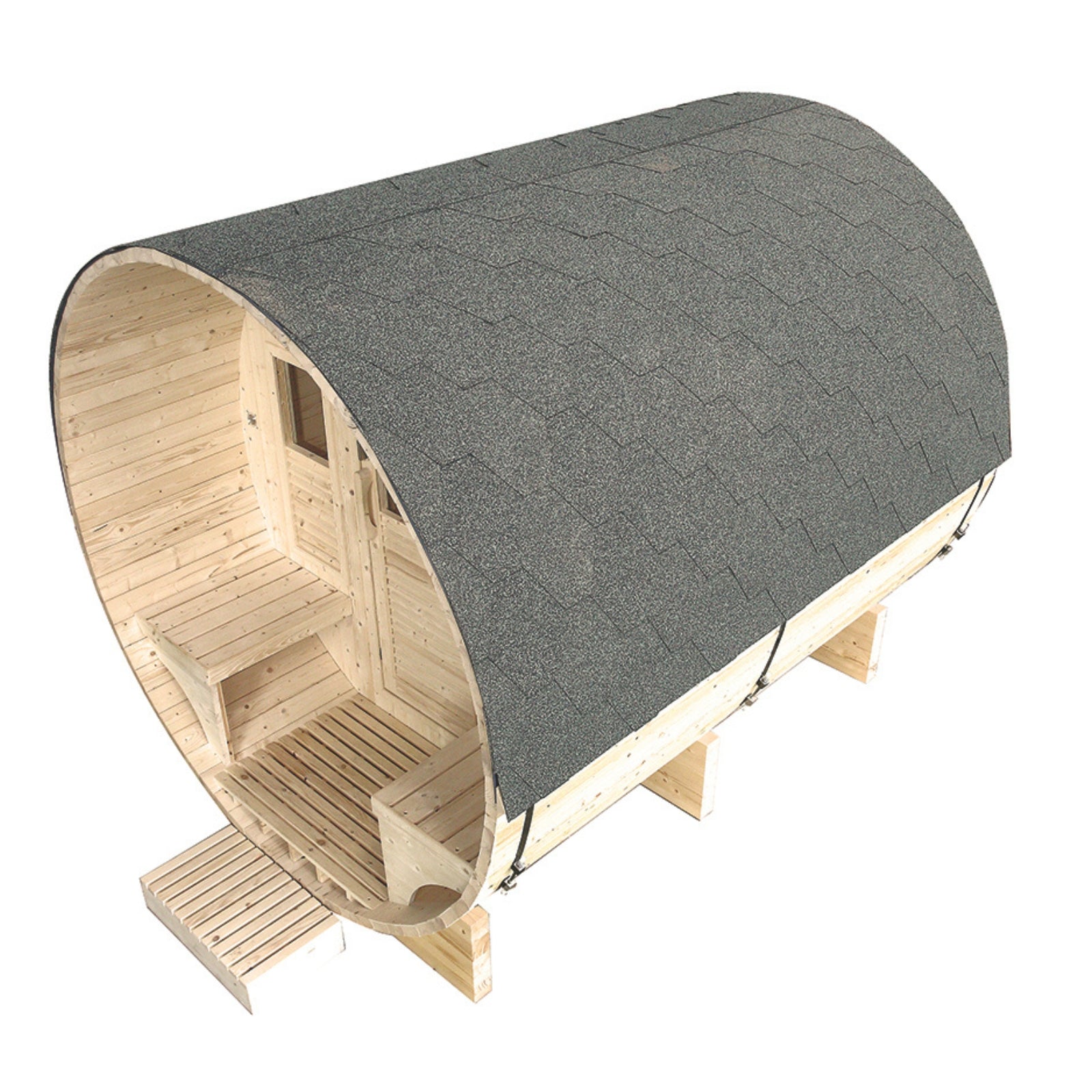 Außensauna für 6 Personen – Holl’s Gaia Luna