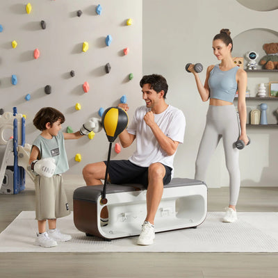 KingSmith WalkingPad multifunctionele trainingsbank met kabels