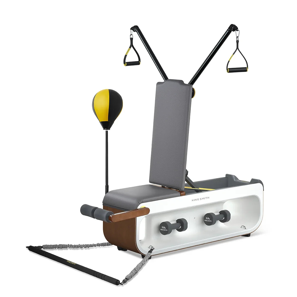 KingSmith WalkingPad multifunctionele trainingsbank met kabels