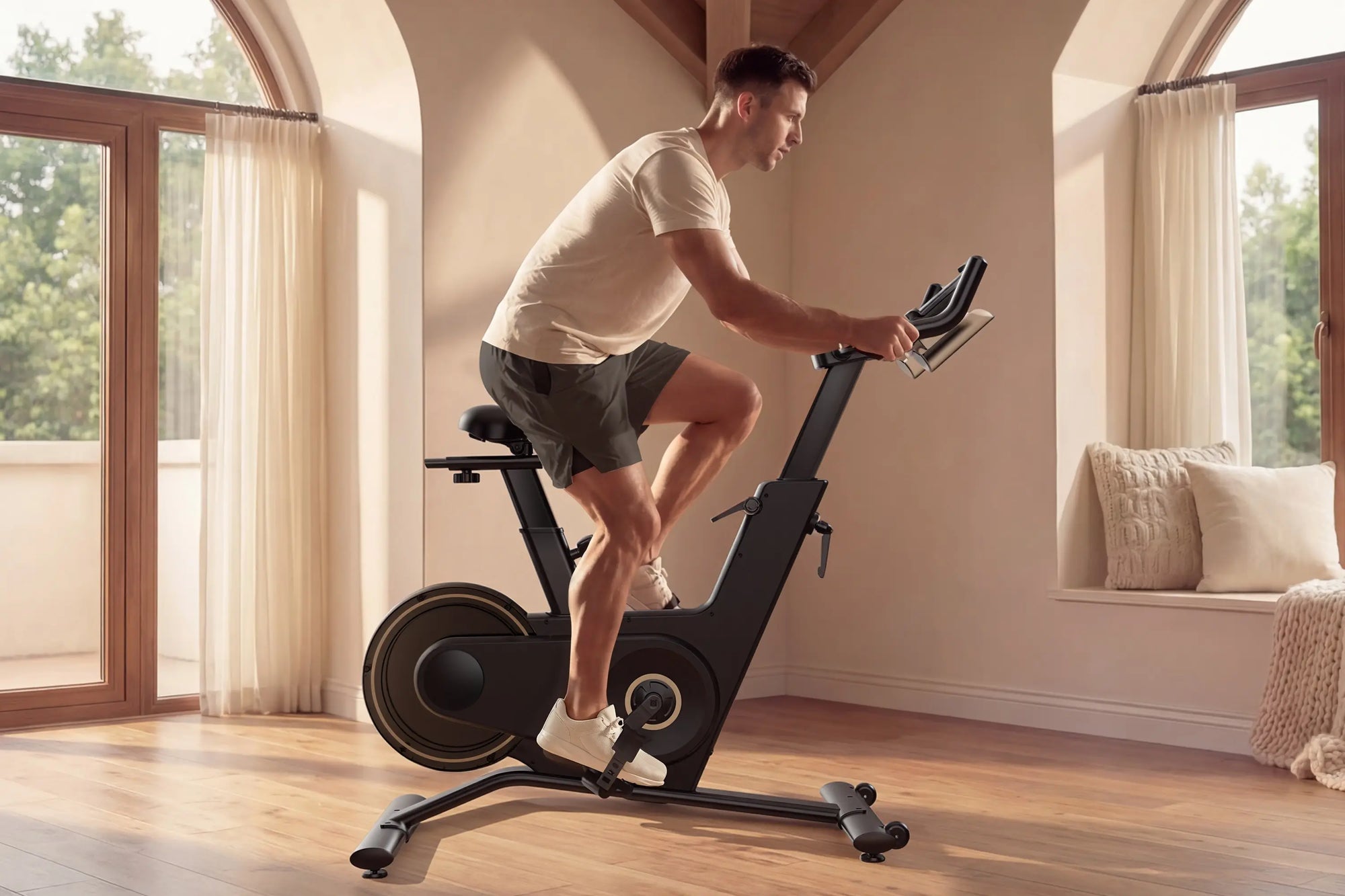 KingSmith WalkingPad PB08S stille indoor bike met 40 niveaus