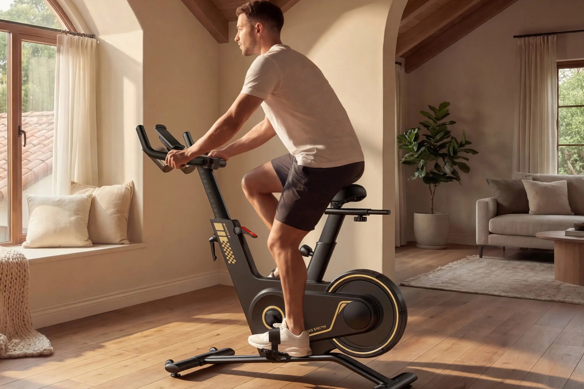 KingSmith WalkingPad PB08S stille indoor bike met 40 niveaus