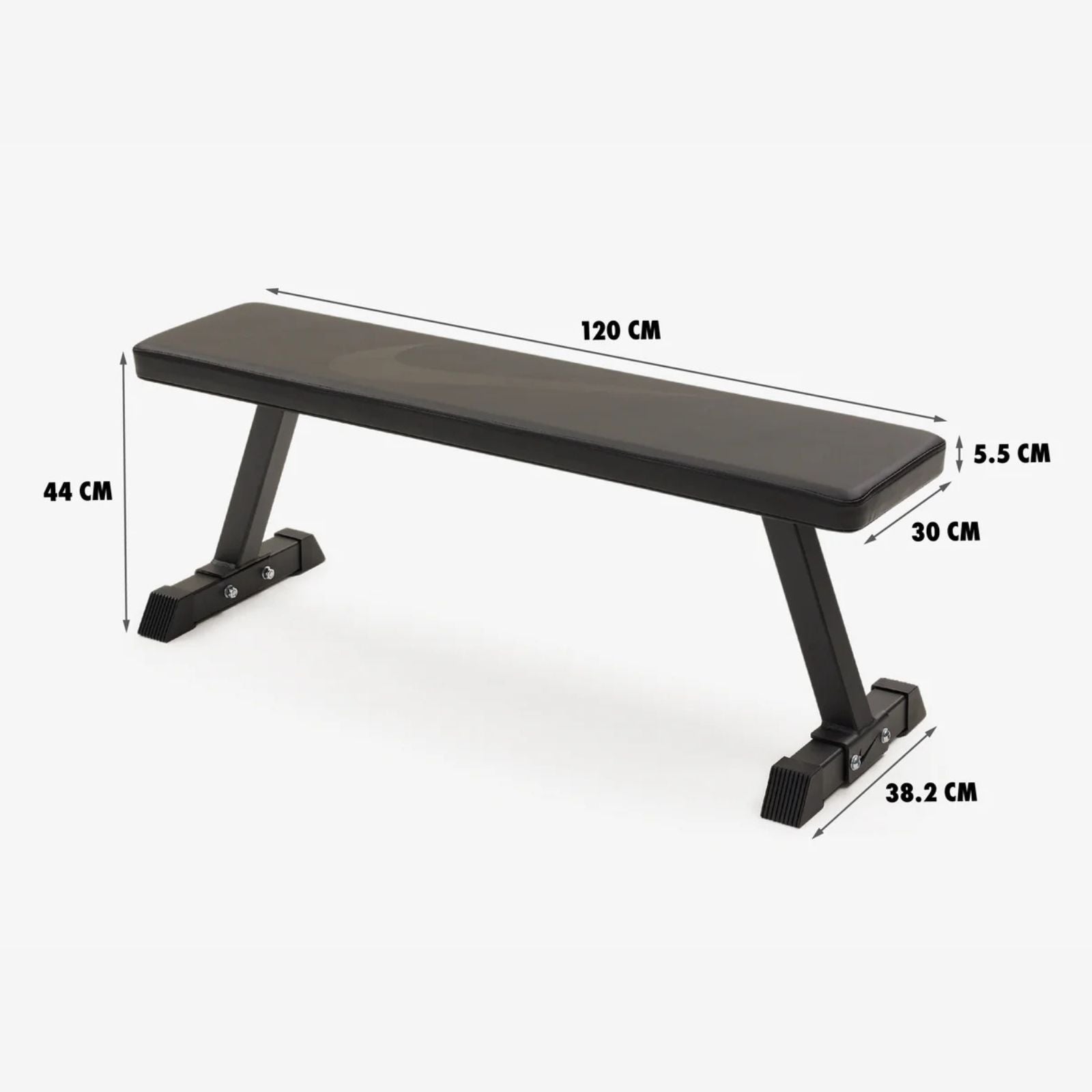 Nike Strength Flachhantelbank - Schwarz