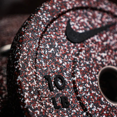 Nike Strength Grind Bumper Plates Set - Purpurroter Sand