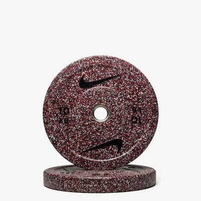 Nike Strength Grind Bumper Plates Set - Purpurroter Sand