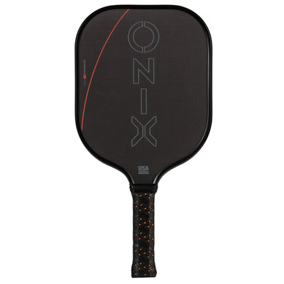 ONIX Evoke Premier Raw Carbon 12 (Power) Orange - Pickleball-Schläger - Turnierqualität