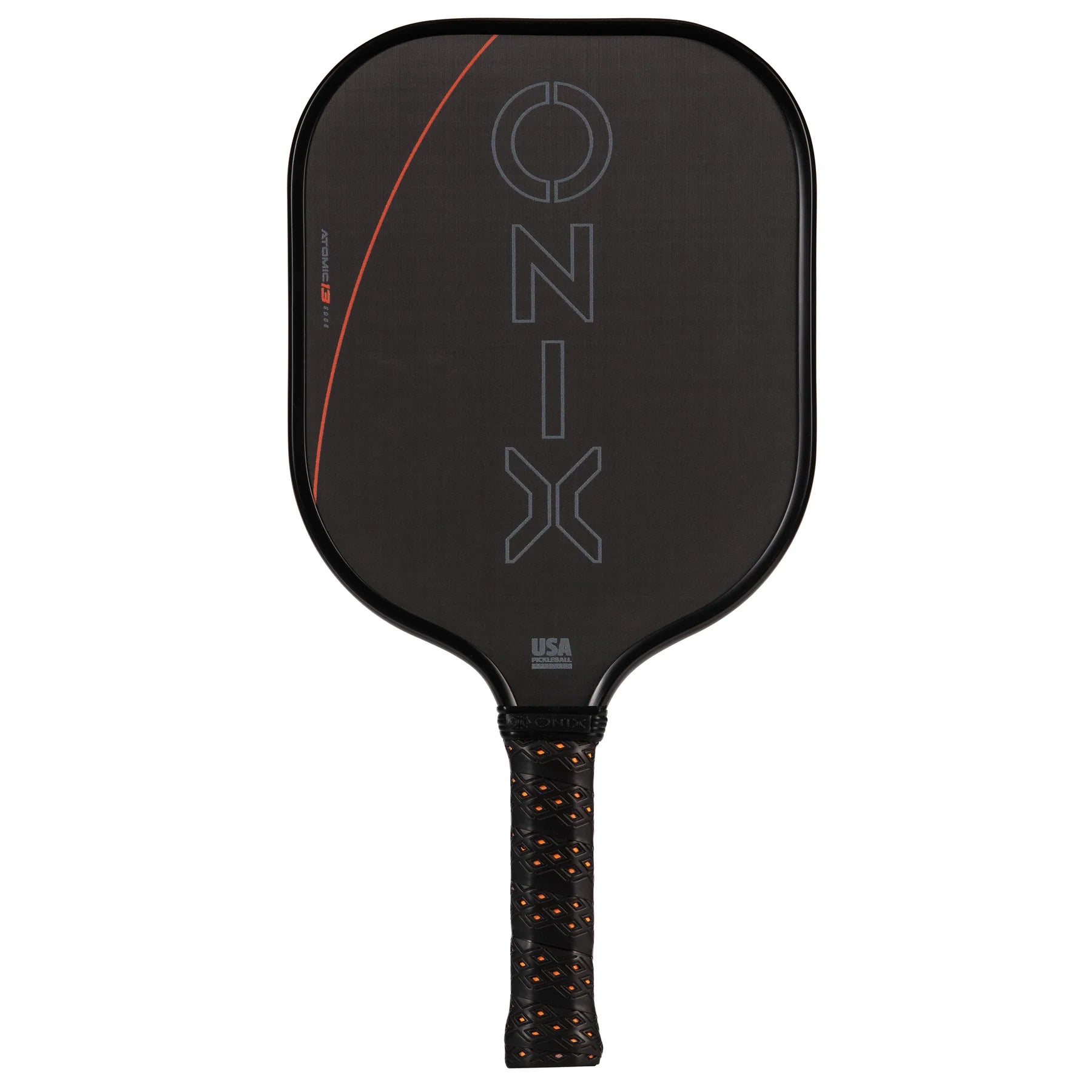 ONIX Evoke Premier Raw Carbon 16 (Max Control) Orange - Pickleball-Schläger - Turnierqualität