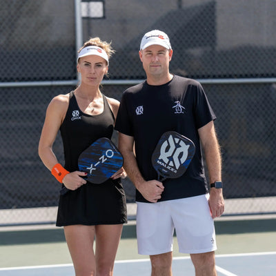 ONIX Malice 14 (Control) DB Open Throat Blue - Pickleball-Schläger - Turnierqualität