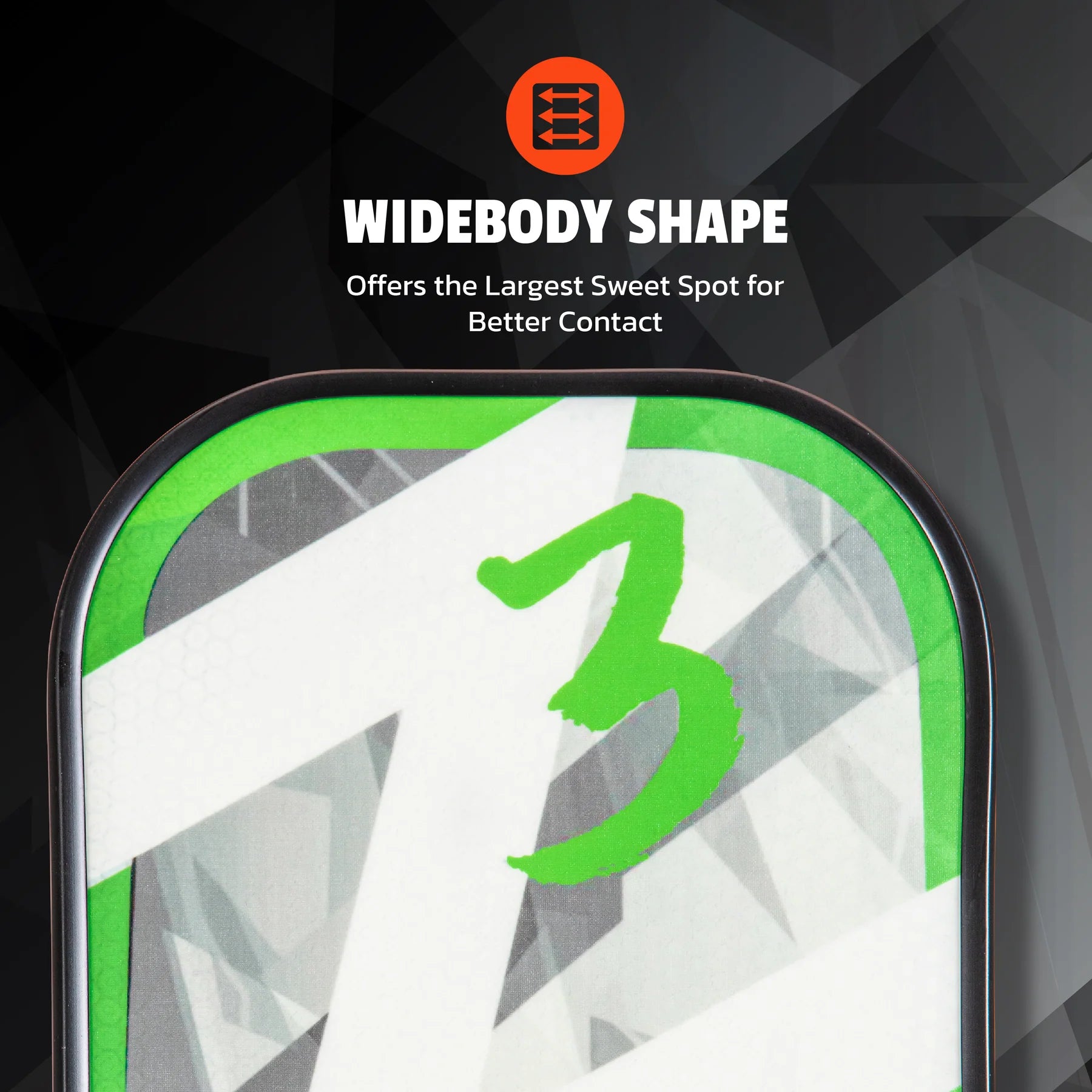 ONIX Z3 Composite grün - Pickleball-Schläger für Freizeitaktivitäten