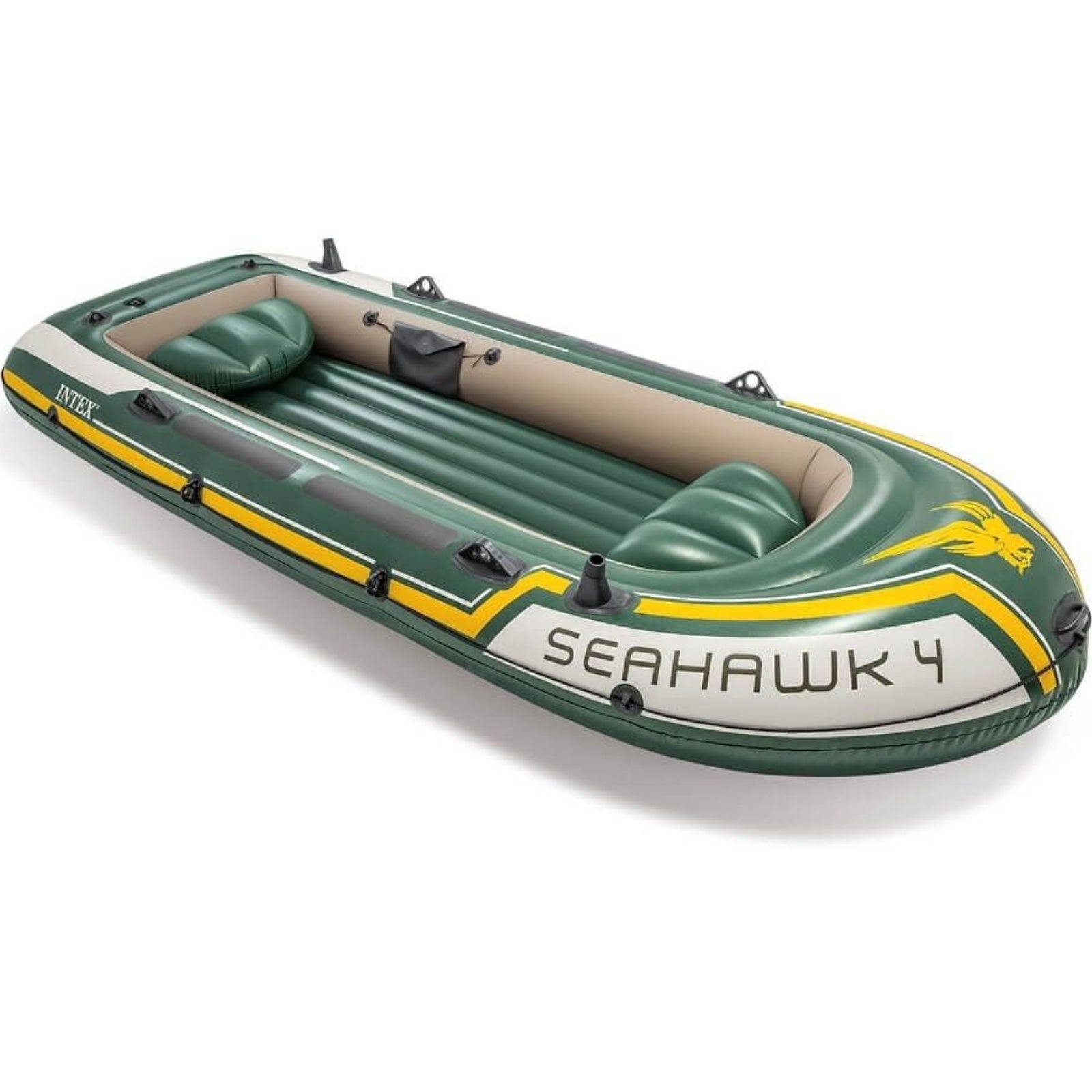 Intex Seahawk Schlauchboot für 4 Personen – 4er-Set – 351 x 145 cm