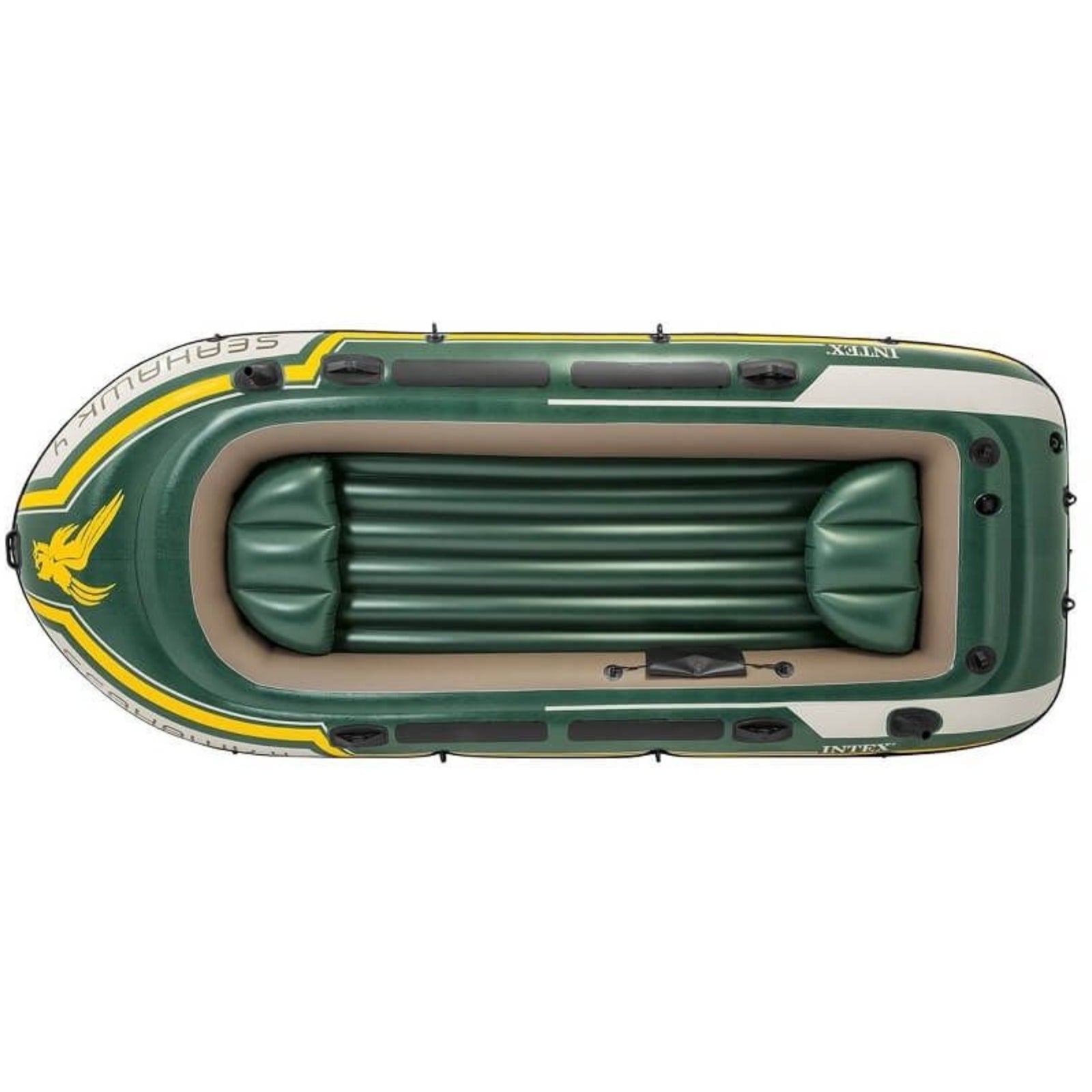 Intex Seahawk Schlauchboot für 4 Personen – 4er-Set – 351 x 145 cm