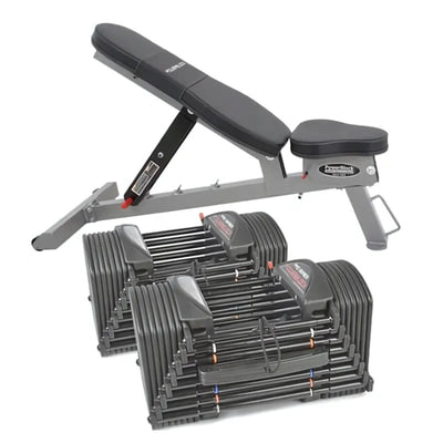 Powerblock Training Pack 1 - PBPACK1 - PBBESP Trainingsbank & PowerBlock Pro 50 Set PBPRO50