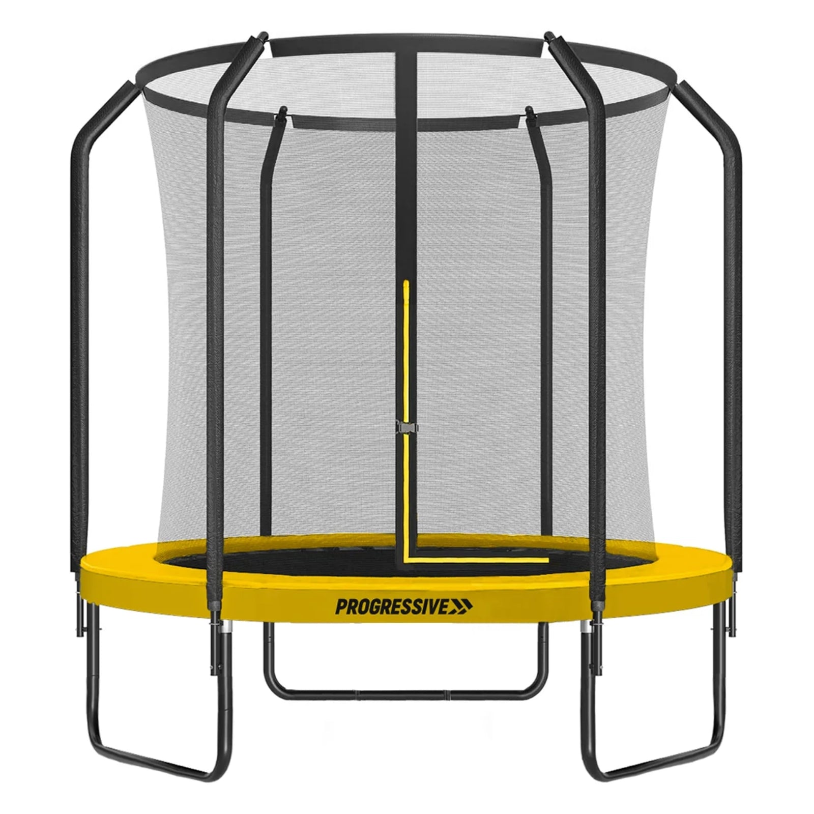 Thunder Deluxe Aufstelltrampolin rund (Ø244 cm) mit Netz - schwarz