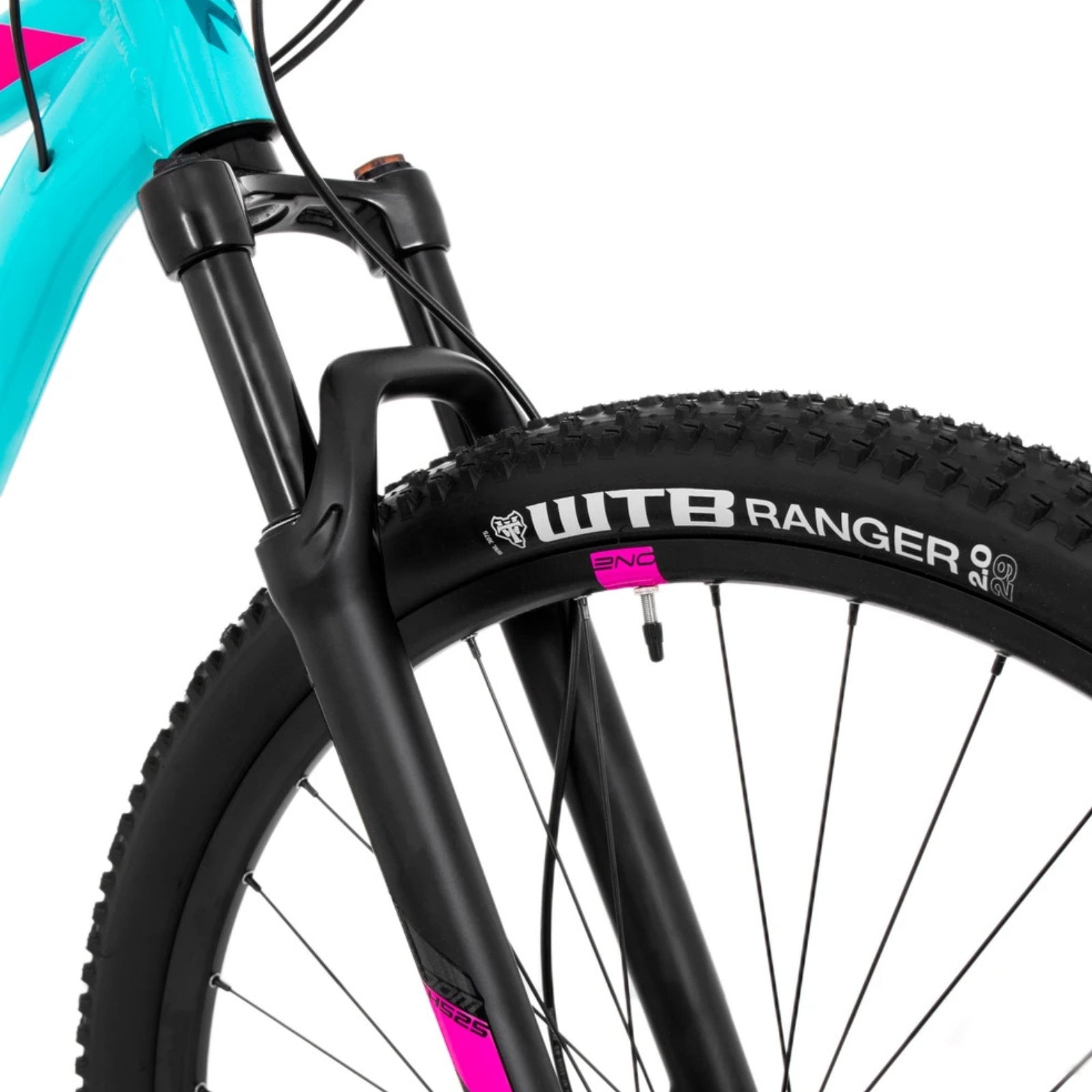 Rock Machine Catherine 10-29 Mountainbike Türkis - 29-Zoll-Räder / Unisex 14V Hydraulische Scheibenbremsen