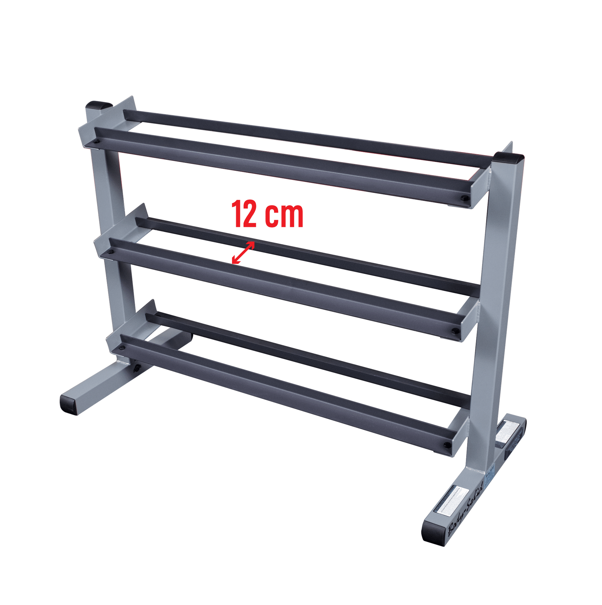 Body-Solid 3 Laags Dumbbell Opslagrek GDR363 Opslagsystemen voor dumbbells & kettlebells