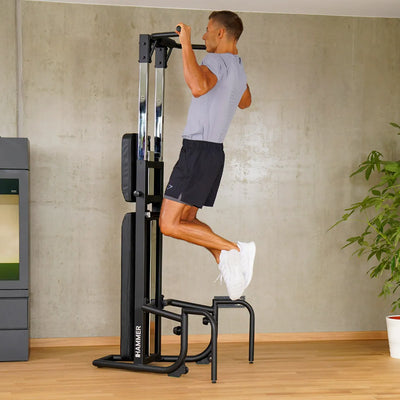 Hammer Bench Pullup&amp;Dip - Multifunktionale Hantelbank - 3-in-1