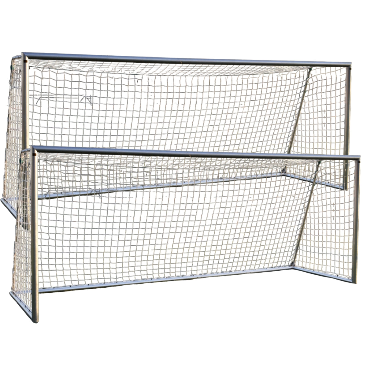 Professionelle Aluminium-Fußballtore – Avyna Pro Goal 500 x 200 cm – inkl. Netz – 2er-Set