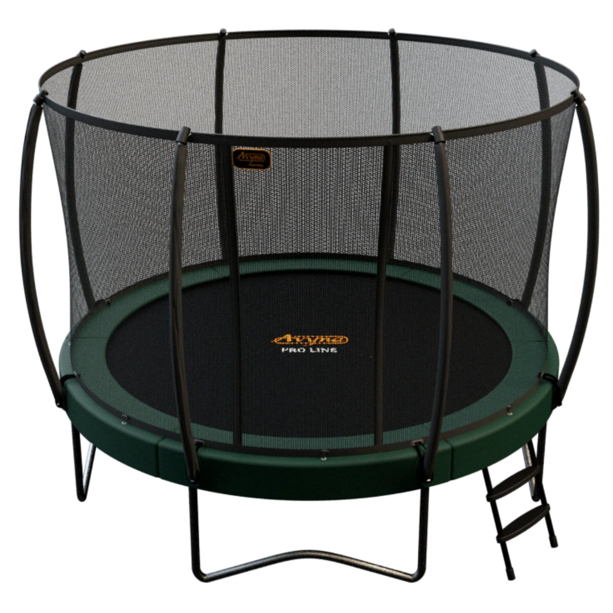 Avyna Pro-Line Aufputztrampolin rund (Ø365 cm) mit Netz - 3 Farben - mit gratis Abdeckung